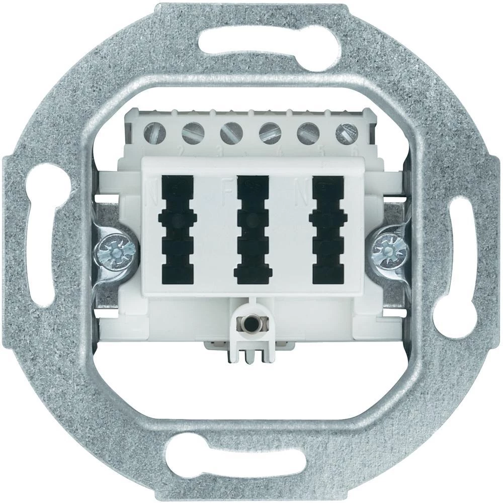 sygonix 33599D Priključak TAE,3x6,, NFF, bijeli, sjajan slika