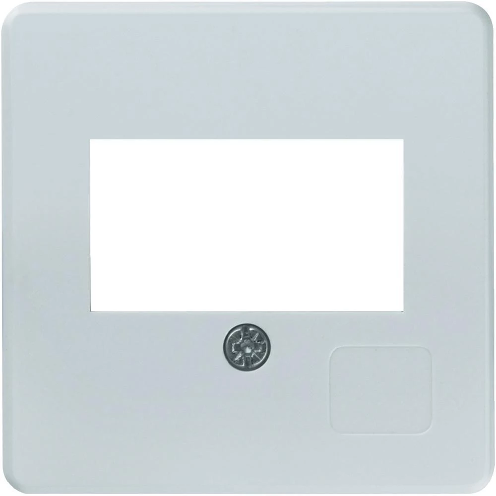 sygonix 33593Y Poklopac za tripli TAE-priključak, bijeli, sjajni slika