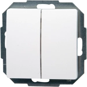 Kopp izmjenični/izmjenični prekidač PARIS bijeli 650302080 slika