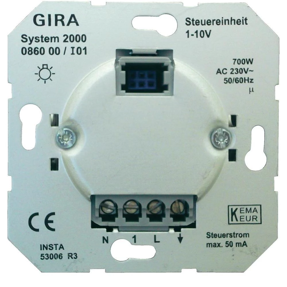 GIRA ugradni dio prigušivač svjetla standard 55, E2, Event Klar, Event, Event Op slika