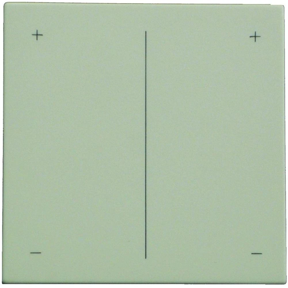 GIRA poklopac za prigušivač svjetla, sistem 55, standard 55, E2, čista bijela, M slika