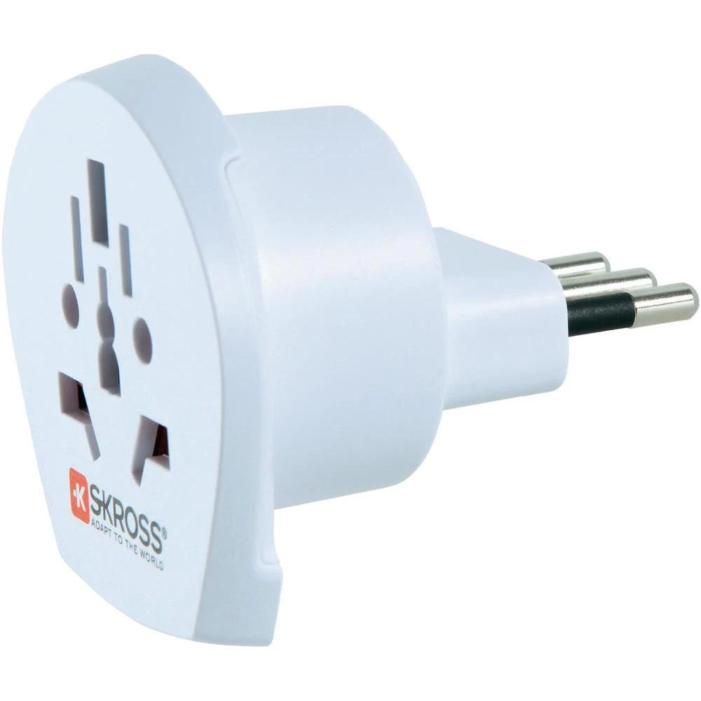 Putni adapter Skross 1.500223, World to Italy, bijele boje slika