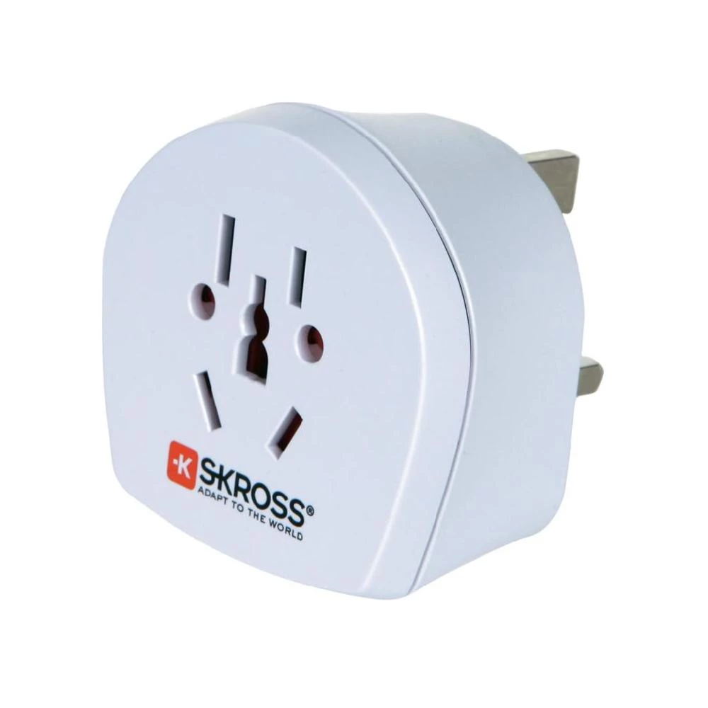 Putni adapter Skross 1.500220, World to UK, bijele boje slika