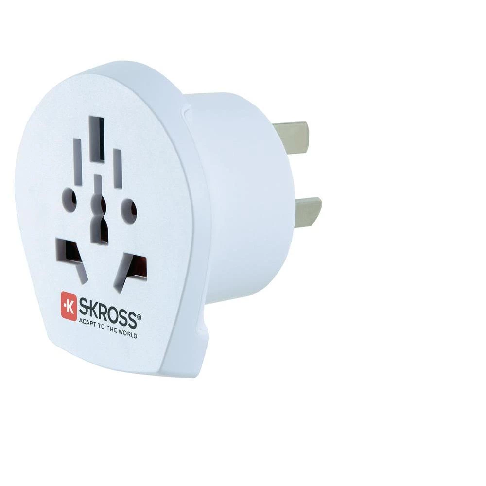 Putni adapter Skross 1.500222, World to Australia, bijele boje slika