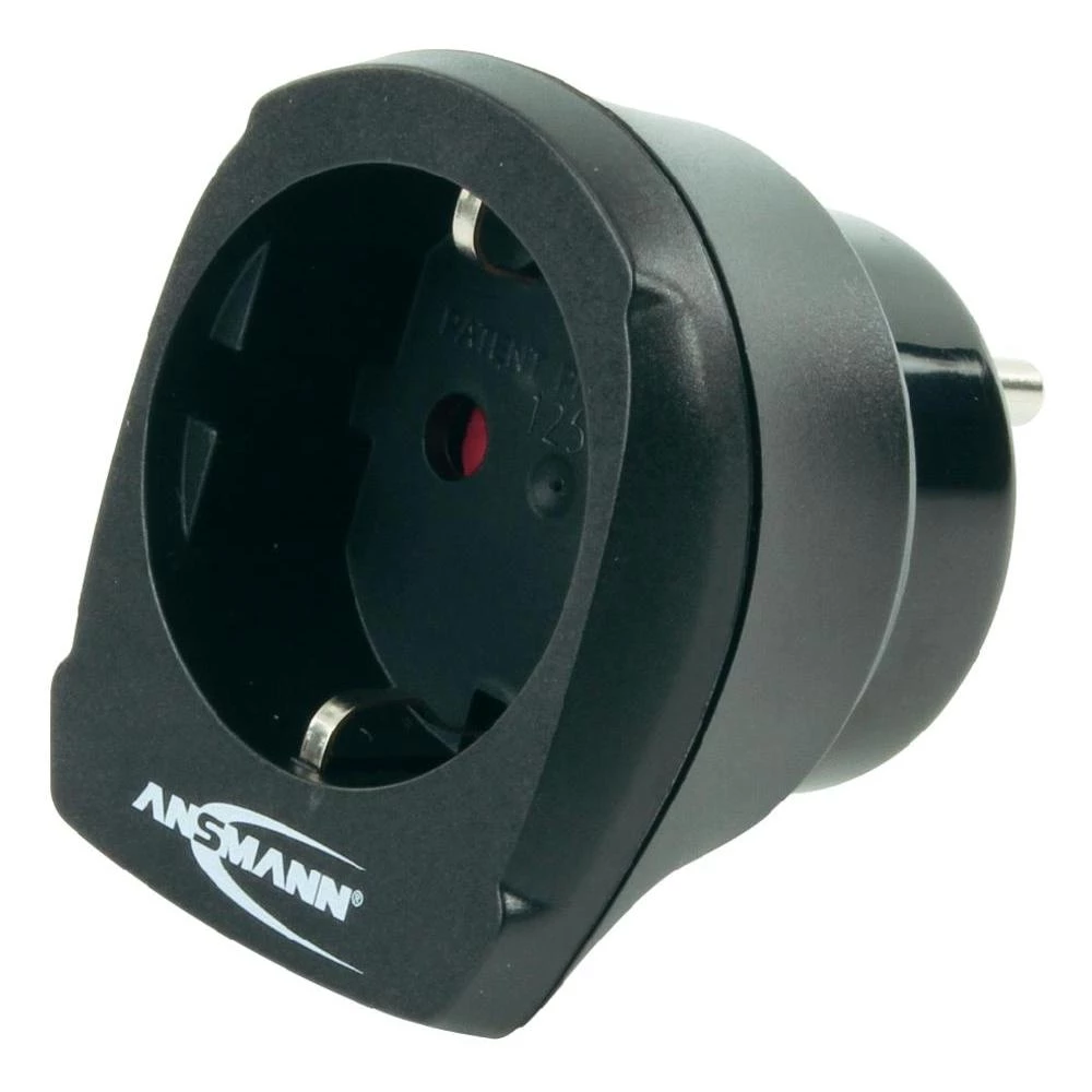 Putni adapter &ldquo;EU na US&rdquo; crni Ansmann 1250-0002 slika