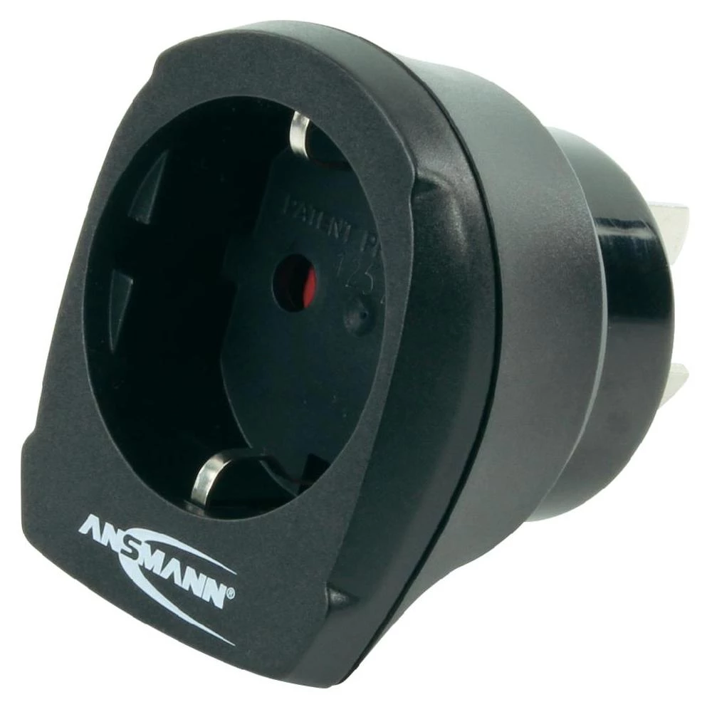 Putni adapter &ldquo;EU na AU&rdquo; crni Ansmann 1250-0003 slika
