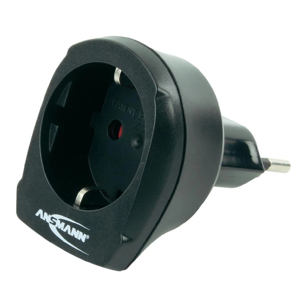 Putni adapter &ldquo;EU na CH&rdquo; crni Ansmann 1250-0004 slika