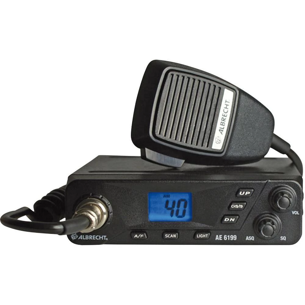 Prijenosna CB radio stanica Albrecht AE6199 Multi, ASQ, 12699 slika