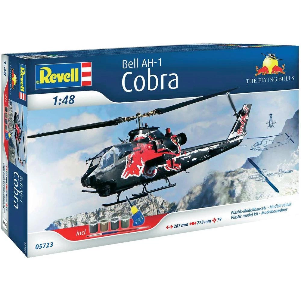 Revell 05723 poklon set AH-1F Cobra Flying Bulls za sastavljanje slika