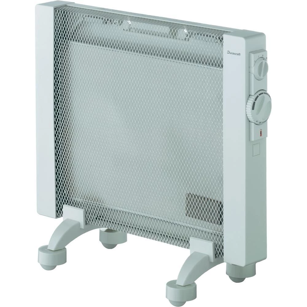 Grijalica sa toplinskim valovima 20 m2 350 W, 650 W, 1000 W svjetlo siva Duracra slika