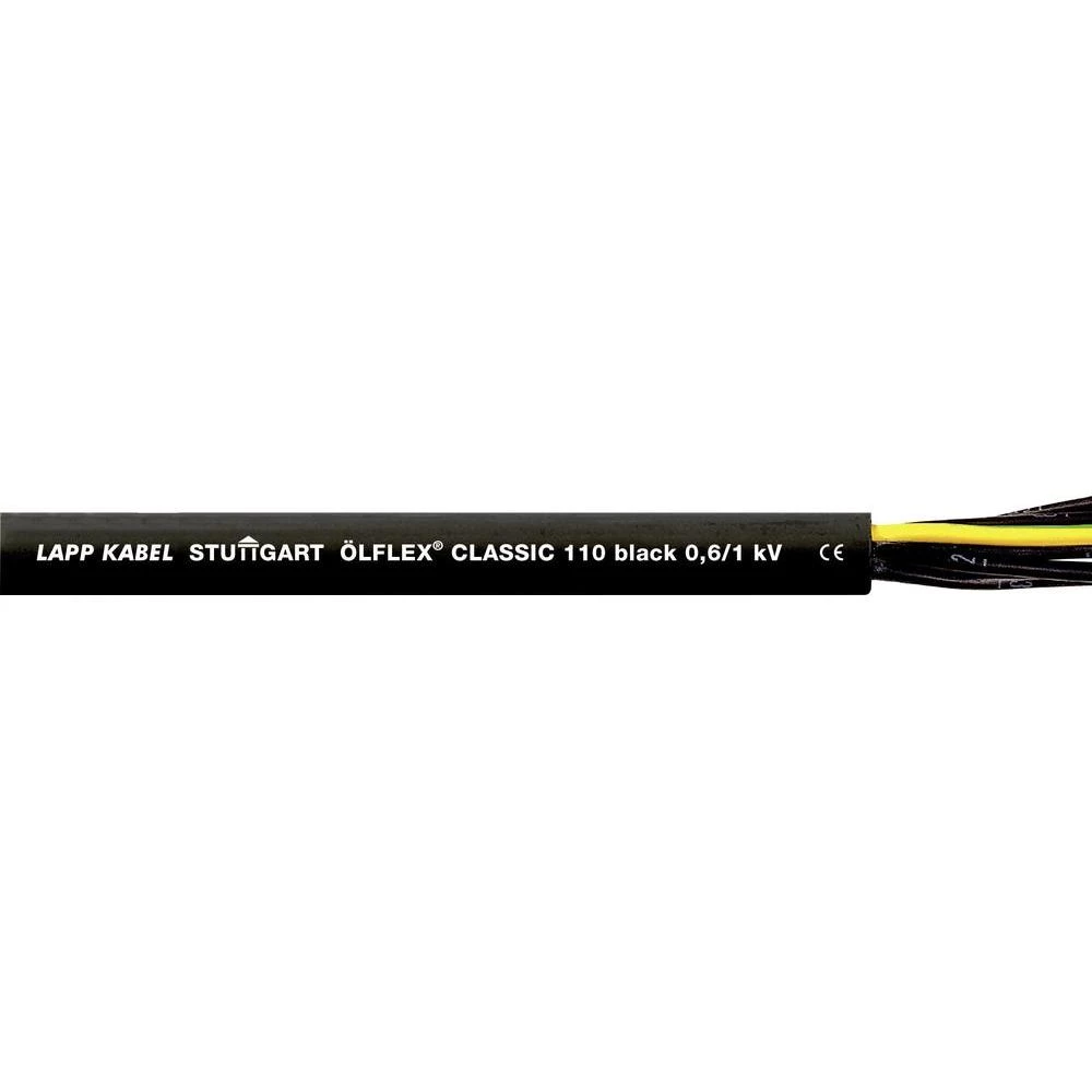 LappKabel-ÖLFLEX® CLASSIC BLACK 110 PVC-Krmilni kabel, PVC, 4x0.75mm?, crni, met slika