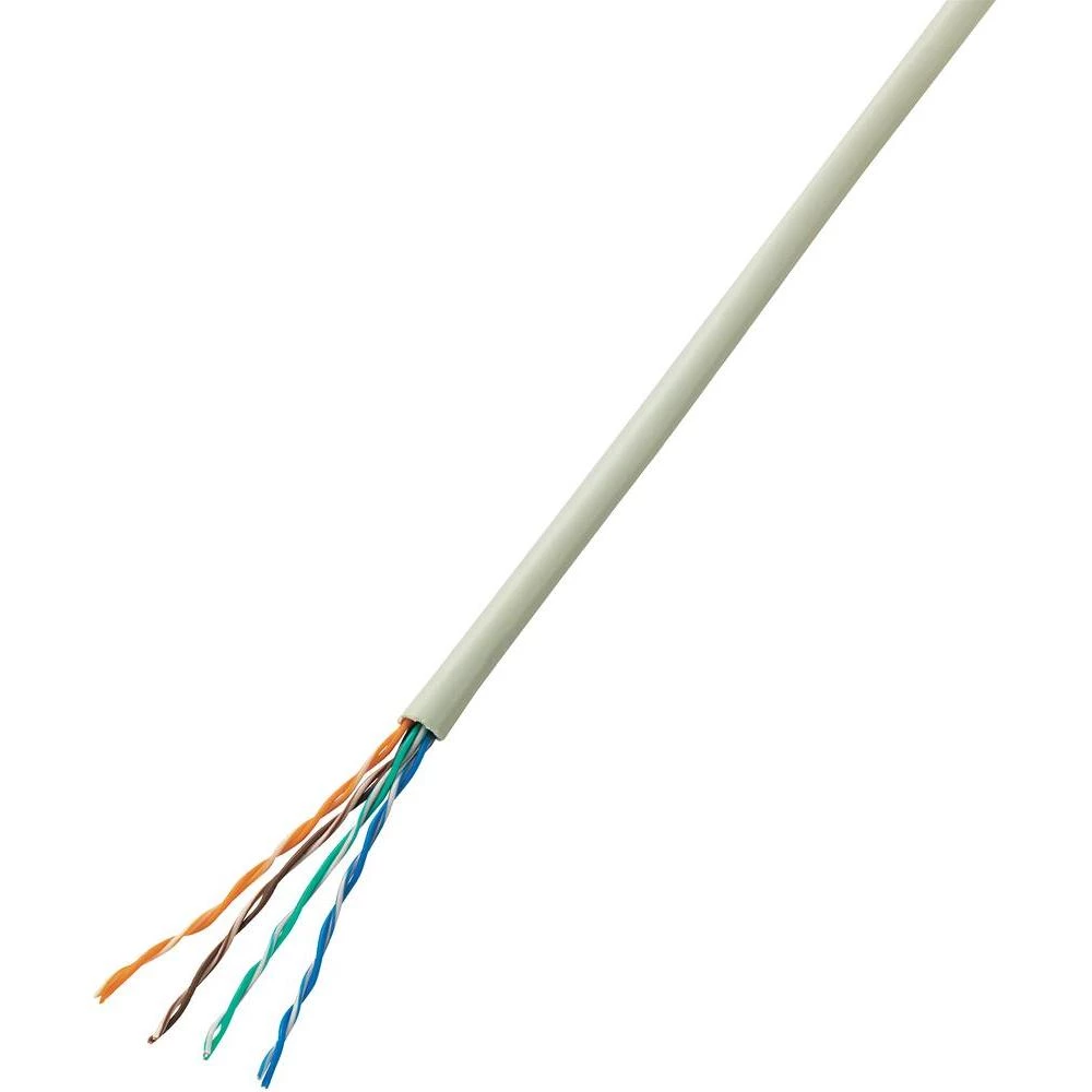 Conrad-CCA-Telekomunikacijski kabel J-Y(ST)Y, zapakiran, 4x2x0.28mm?, siv, 50m S slika