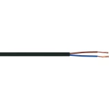 LappKabel-H05VVH2-F-Kabel, PVC plašč, 2x0.75mm?, crn, metarska roba 49900081