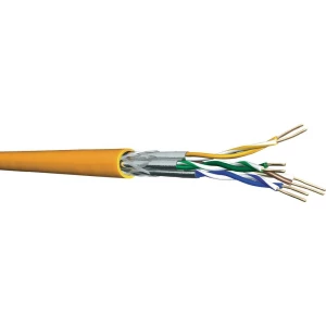 S/FTP priključni i spojni kabel UC900 HS23 DRAKA Cat.7 4 x 2 x 0.56 mm narančast slika