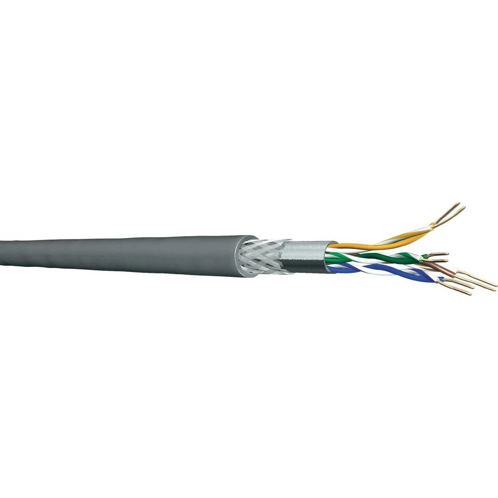 SF/UTP Instalacijski kabel UC300 HS24 DRAKA Cat.5e 4 x 2 x 0.51 mm siva roba na slika