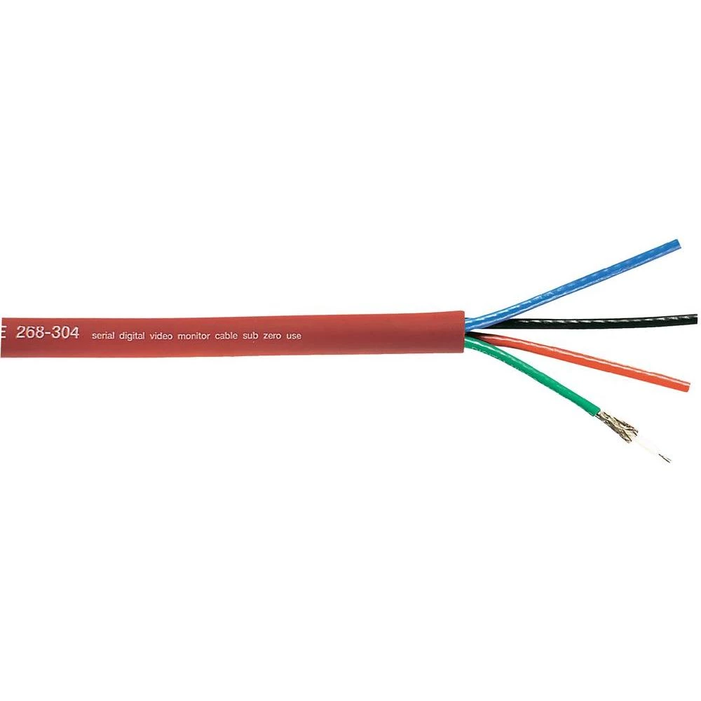 VanDamme-75 ''Plasma Grad''-Večžilni video kabel, plav, metarska roba 268-304-02 slika