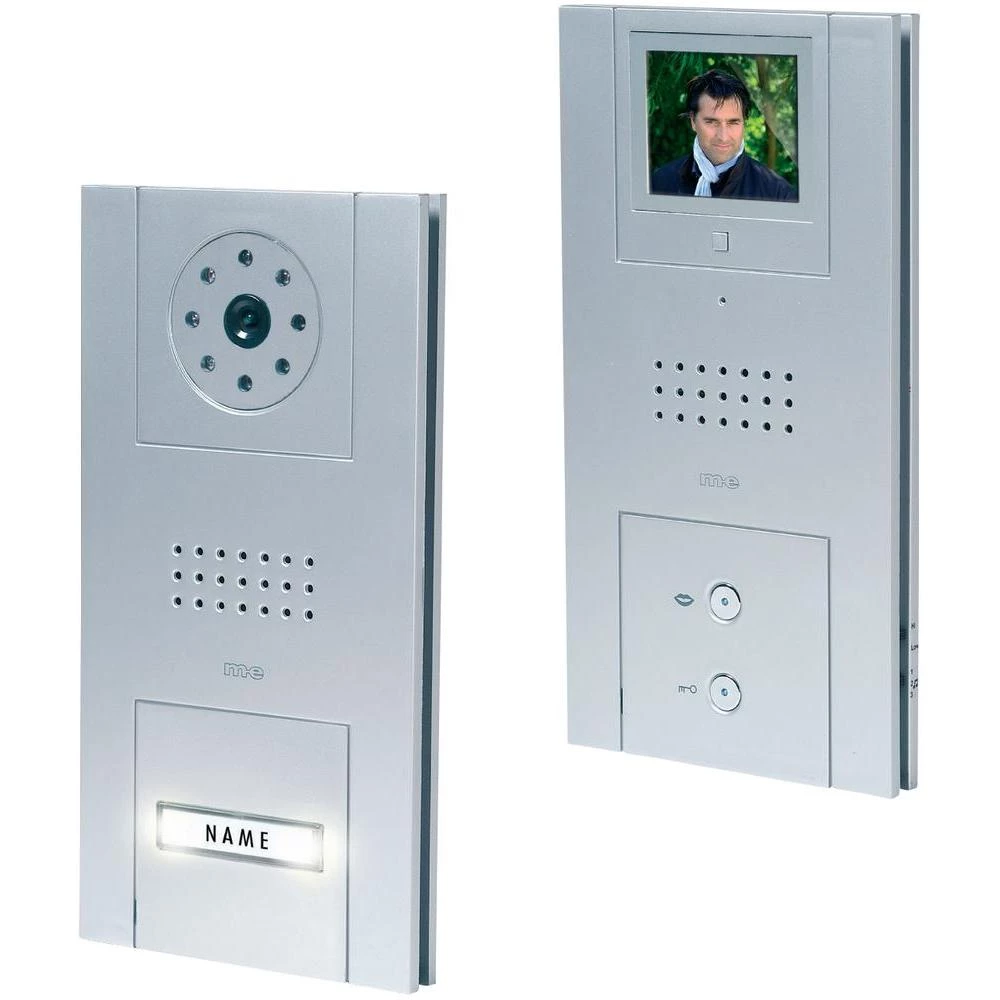 Video portafon s kablom komplet m-e modern-electronics VD 5210 1 obiteljska kuća slika