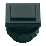 Tipka za zvono jednostruka Grothe 61045 crna 24 V/1,5 A