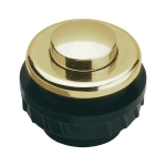 Tipka za zvono jednostruka Grothe 62025 Gold 24 V/1,5 A