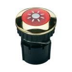 Tipka za zvono jednostruka Grothe 63042 Gold 24 V/1,5 A