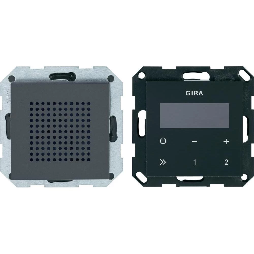 GIRA ugradni dio podžbukni radio sistem 55 antracitna 228028 slika