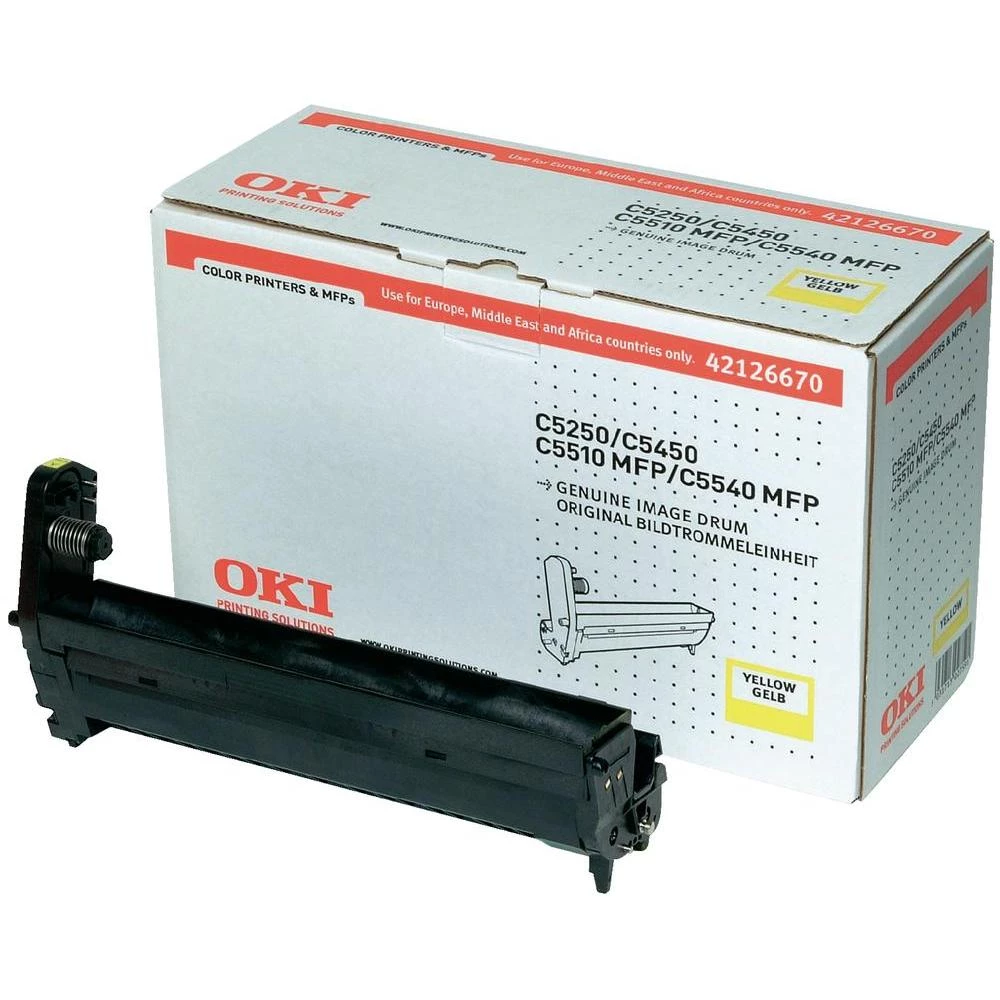 Originalni bubanj OKI 42126670 žuta kapacitet stranica maks. 17000 stranica slika