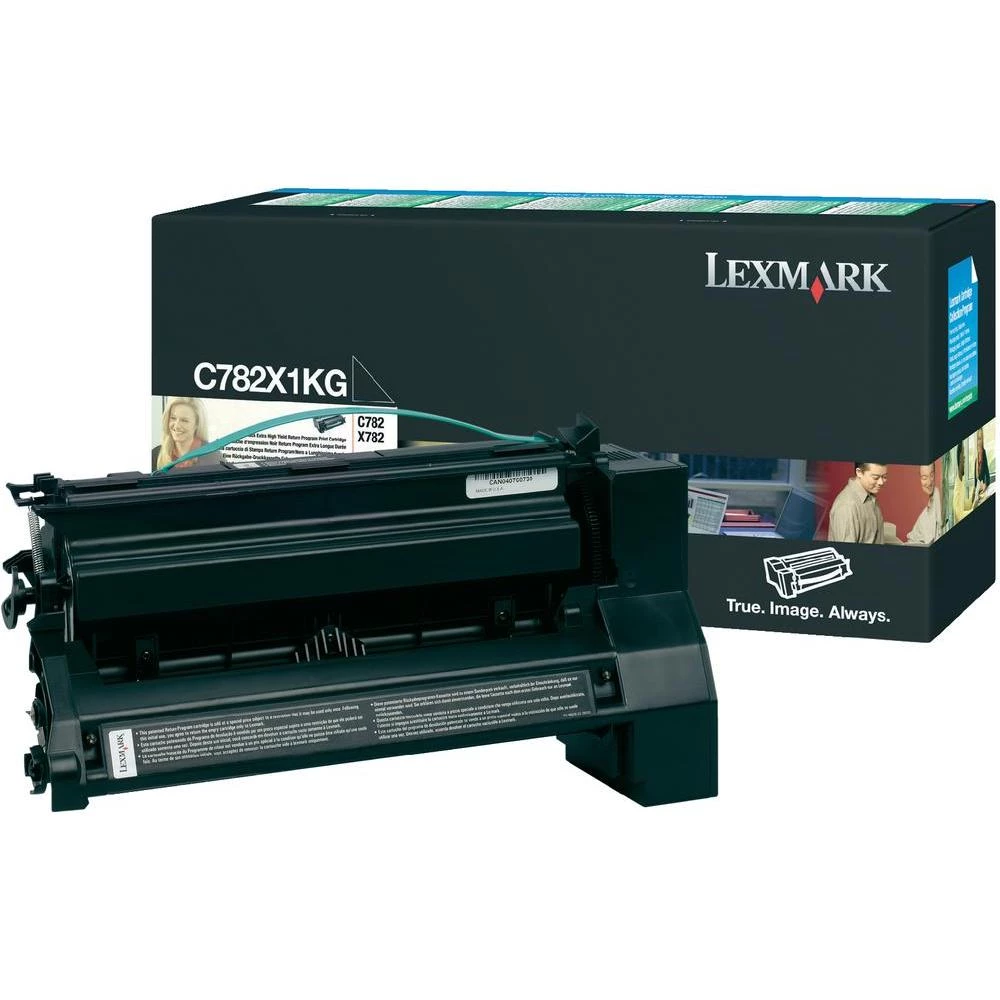 Originalni toner C782X1KG Lexmark crna kapacitet stranica maks. 15000 stranica slika