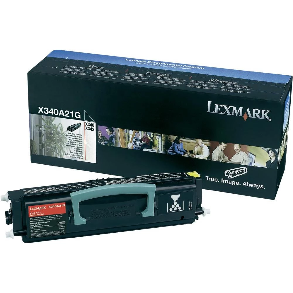 Originalni toner X340A31E Lexmark crna kapacitet stranica maks. 2500 stranica slika