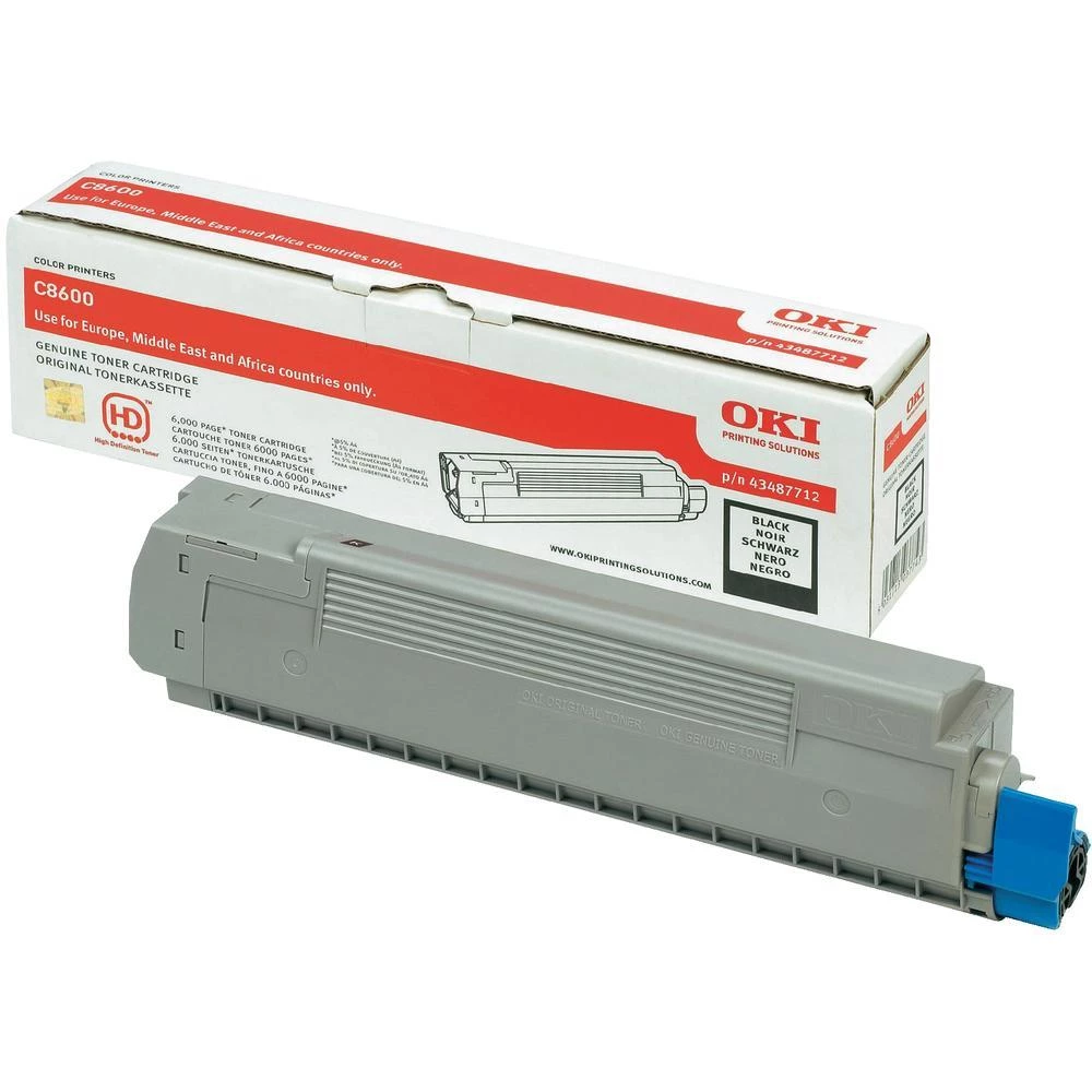 Originalni toner OKI 43487712 crna kapacitet stranica maks. 6000 stranica slika