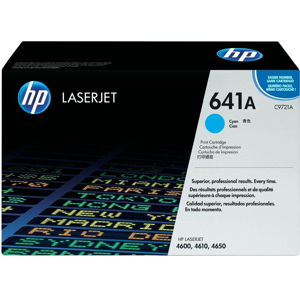 Originalni toner 641A HP cijan kapacitet stranica maks. 8000 stranica slika