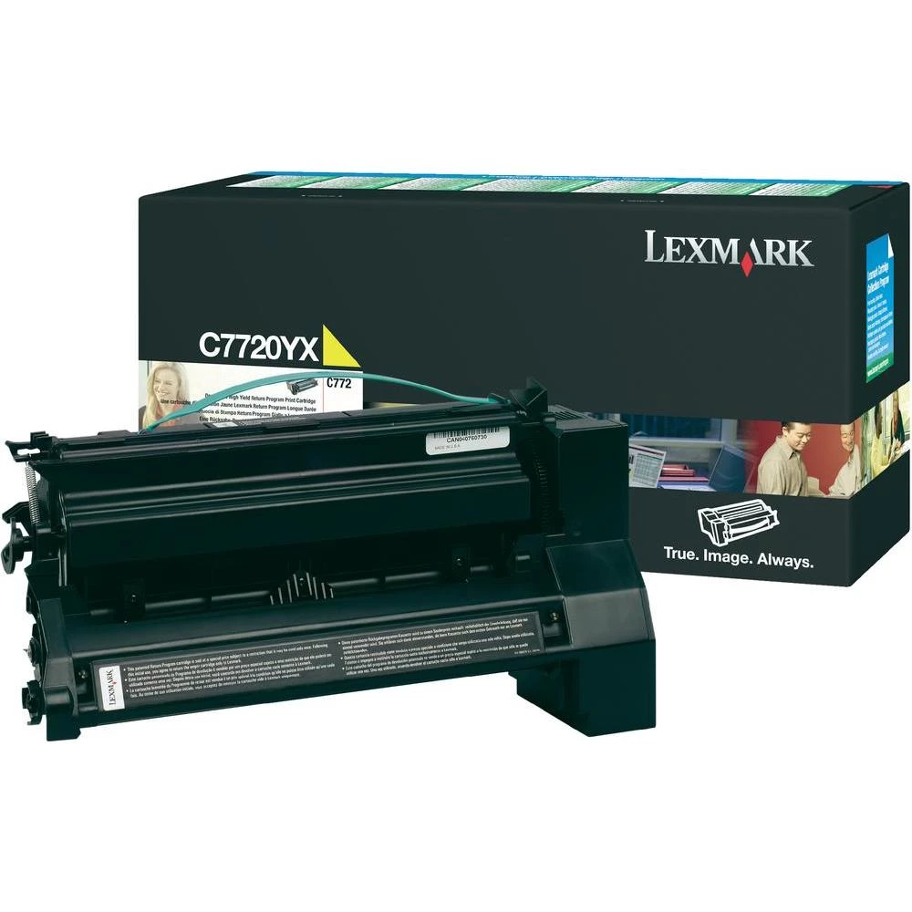Originalni toner C7720YX Lexmark žuta kapacitet stranica maks. 15000 stranica slika
