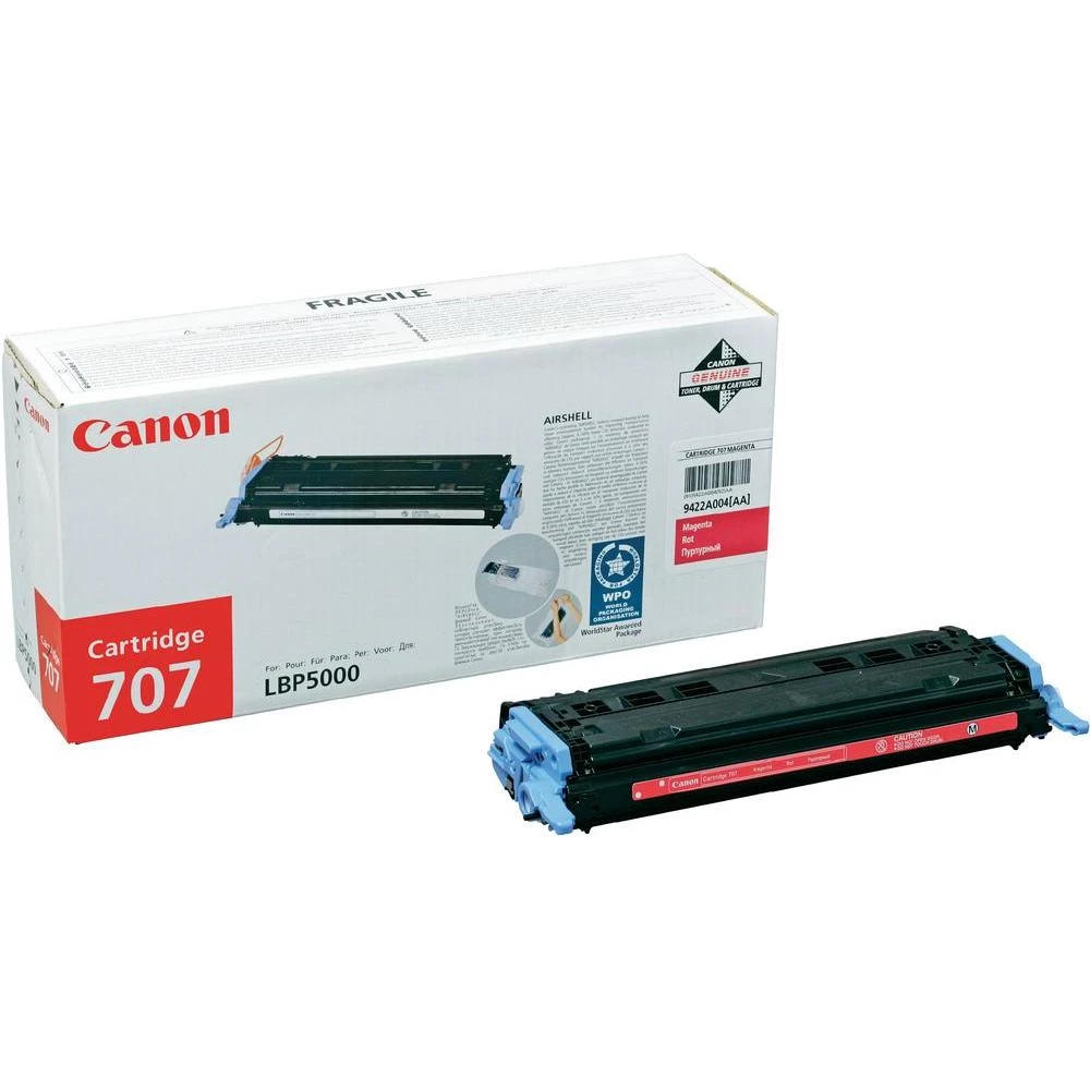 Originalni toner 707 M Canon magenta kapacitet stranica maks. 2000 stranica slika