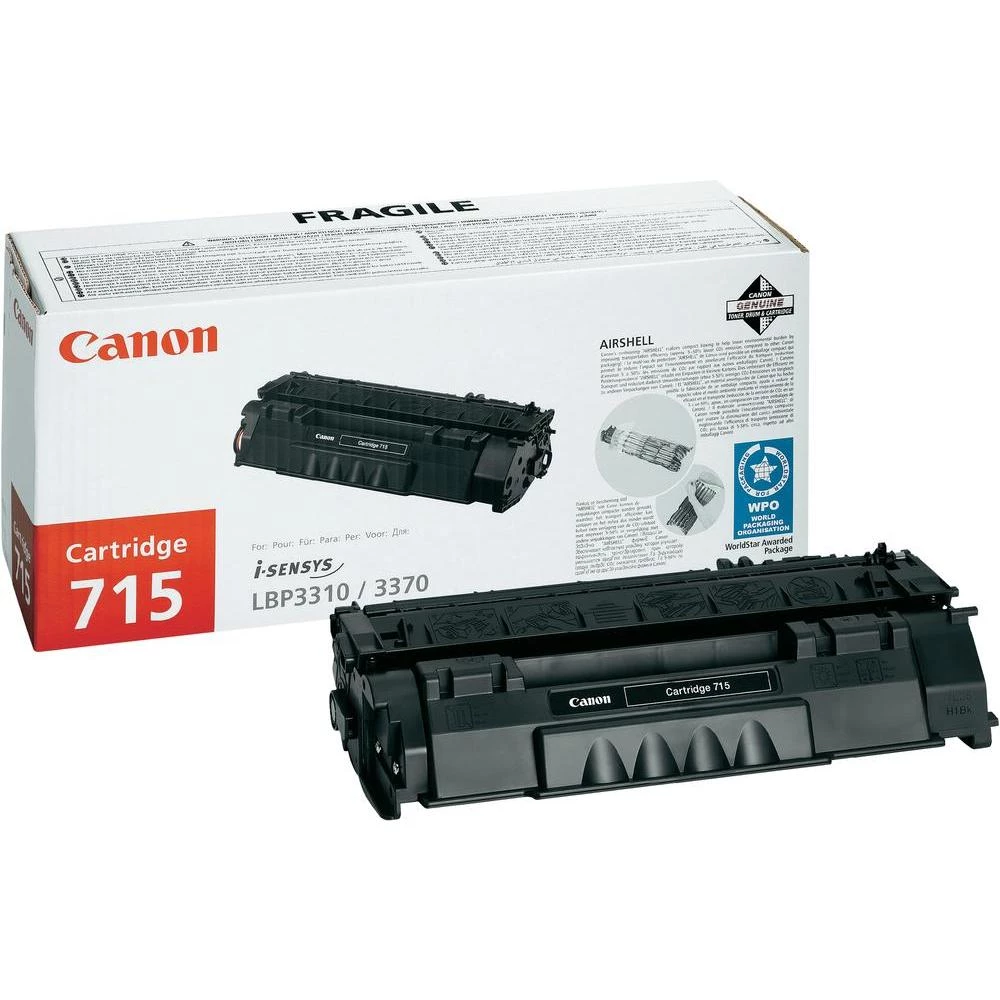 Originalni toner 715 Canon crna kapacitet stranica maks. 3000 stranica slika