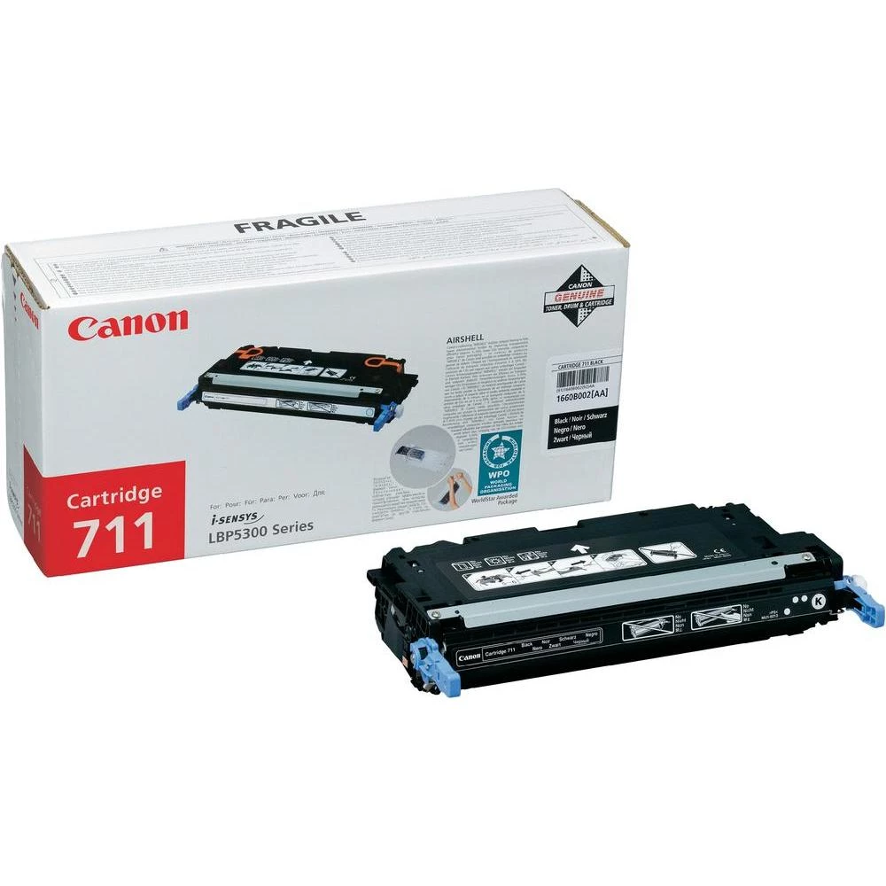 Originalni toner 711 BK Canon crna kapacitet stranica maks. 6000 stranica slika