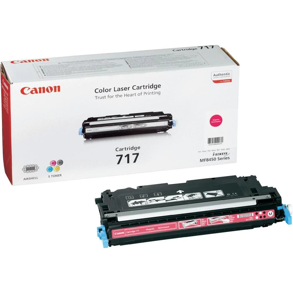 Originalni toner 717 M Canon magenta kapacitet stranica maks. 4000 stranica slika