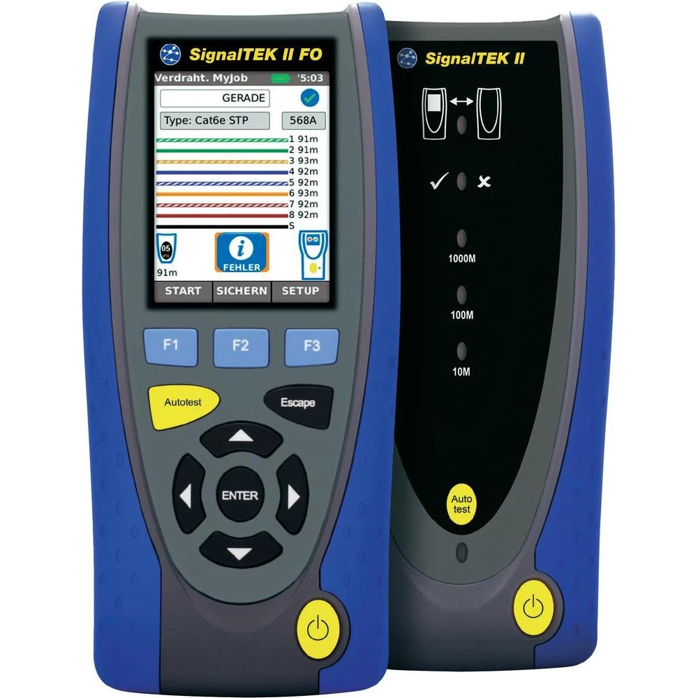 IDEAL Networks SignalTEK II FO ispitivač kablova i umreženja, ispitivač kablova slika