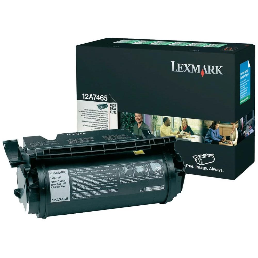 Originalni toner 12A7465 Lexmark crna kapacitet stranica maks. 32000 stranica slika