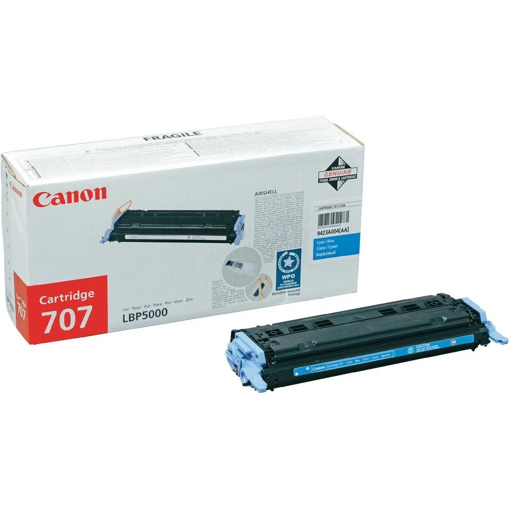 Originalni toner 707 C Canon cijan kapacitet stranica maks. 2000 stranica slika
