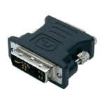 DVI/VGA adapter Club3D [1x DVI-utikač 12+5pol. <=> 1x VGA-utičnica] crn, CAA-DMA