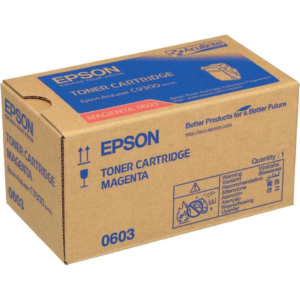 Originalni toner S050603 Epson magenta kapacitet stranica maks. 7500 stranica slika