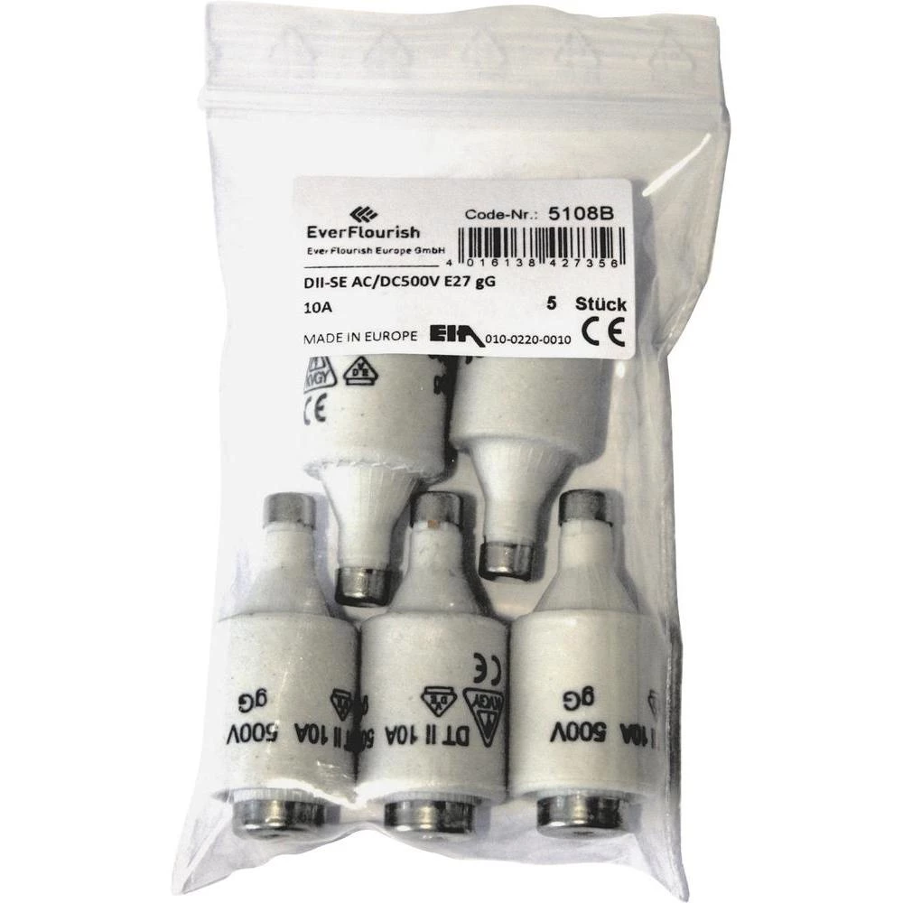 Diazed osigurač veličina osigurača = DII 25 A 500 V slika