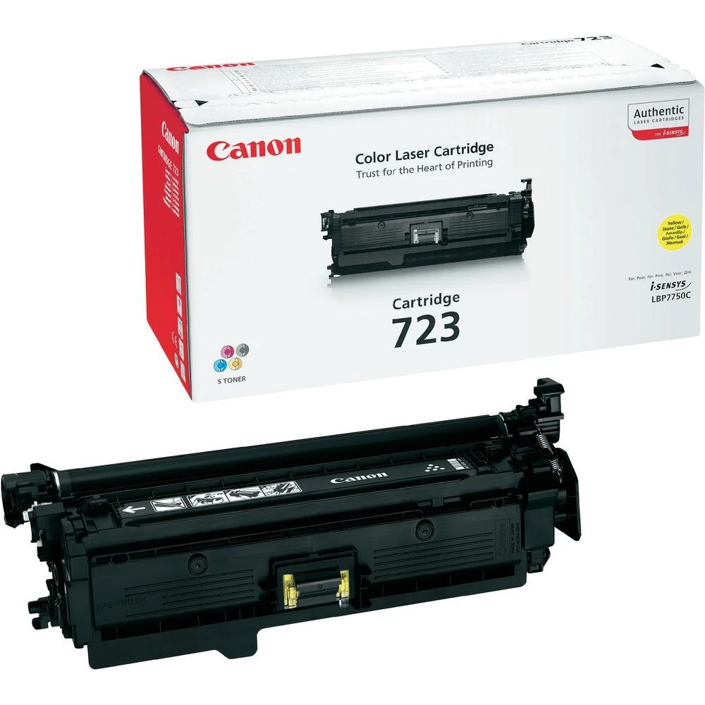 Originalni toner 723 Y Canon žuta kapacitet stranica maks. 8500 stranica slika