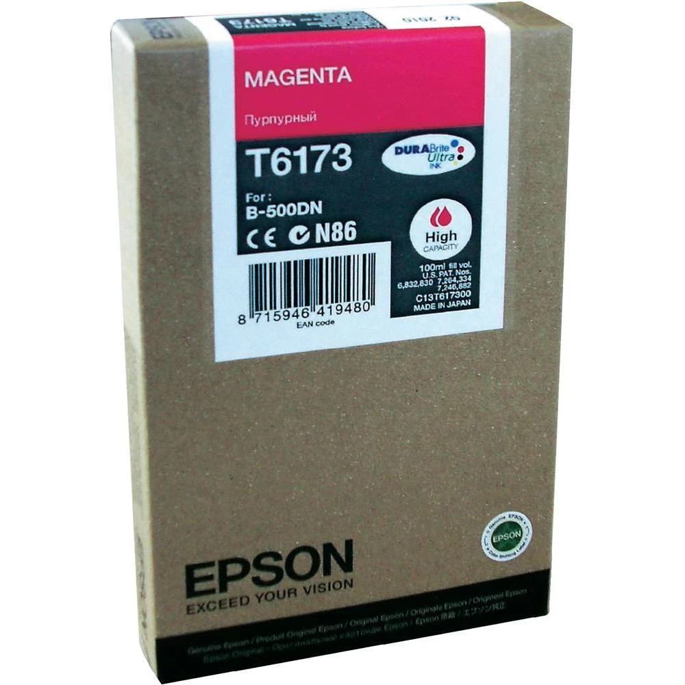 Originalna patrona za printer T6173 Epson magenta slika