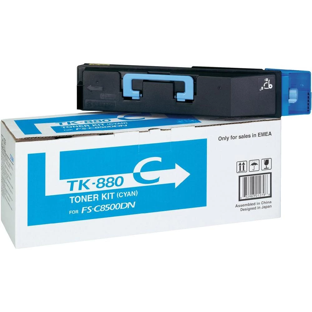 Originalni toner TK-880C Kyocera cijan kapacitet stranica maks. 25000 stranica slika