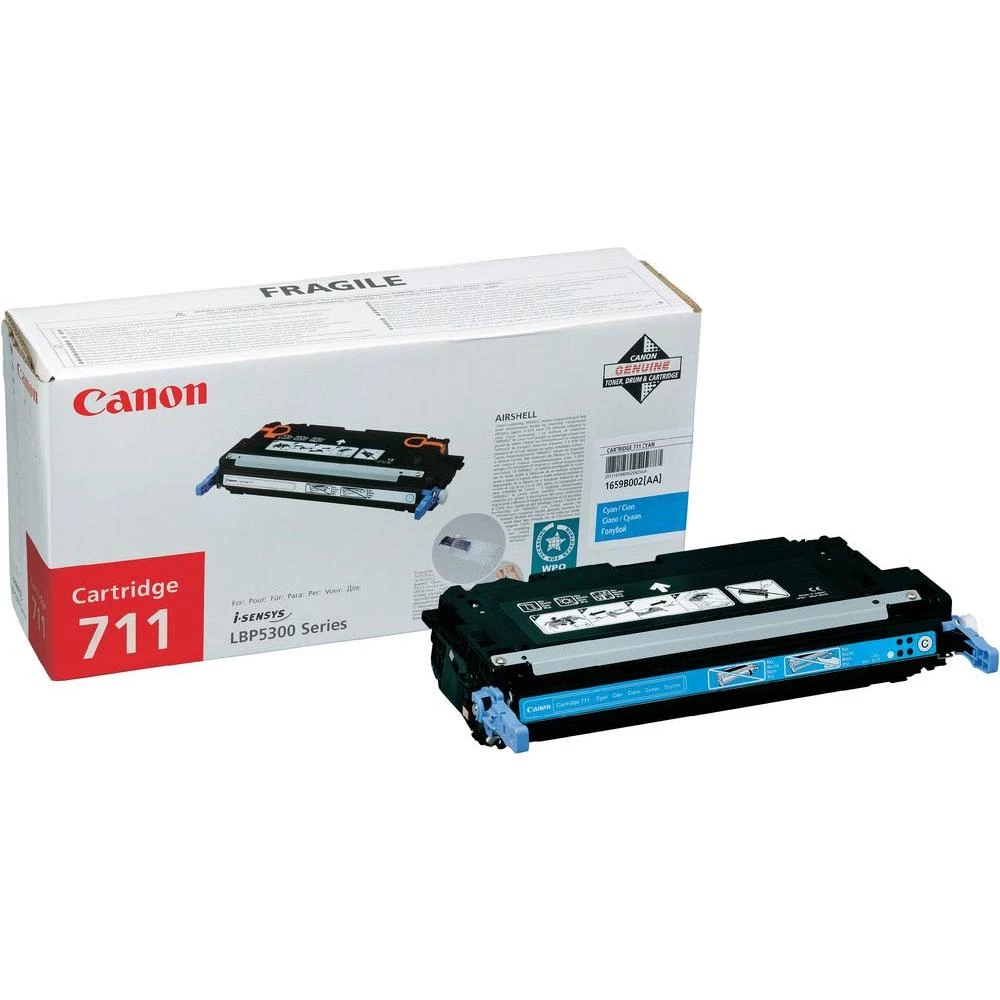 Originalni toner 711 C Canon crna kapacitet stranica maks. 6000 stranica slika