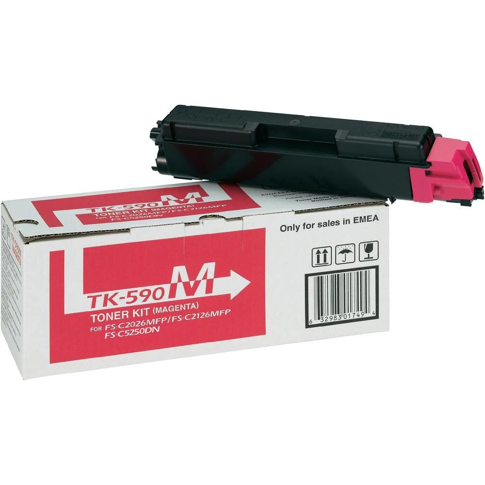 Originalni toner TK-590M Kyocera magenta kapacitet stranica maks. 5000 stranica slika
