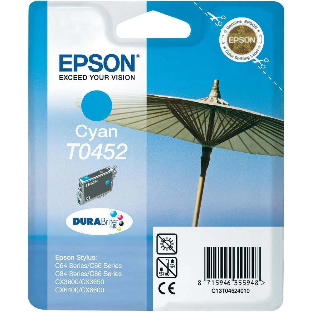 Originalna patrona za printer T0452 Epson cijan slika