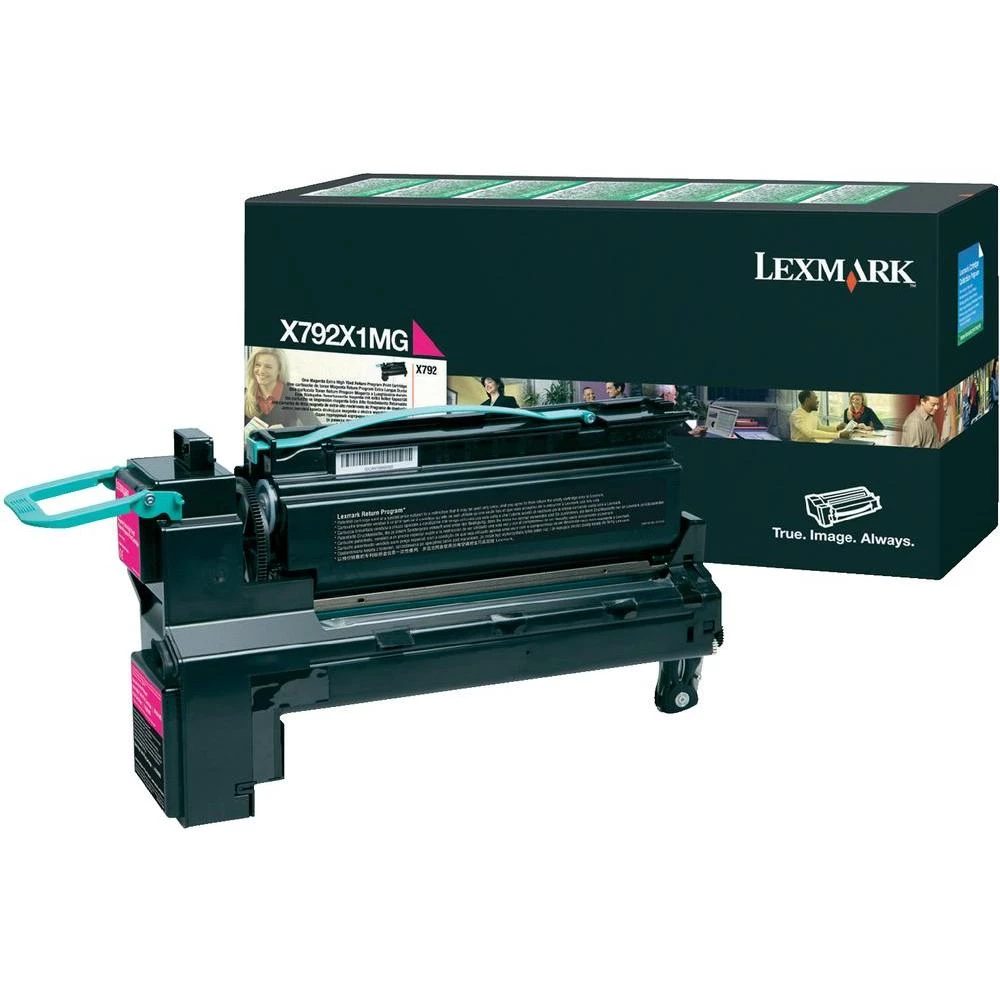 Originalni toner X792X1MG Lexmark magenta kapacitet stranica maks. 20000 stranic slika