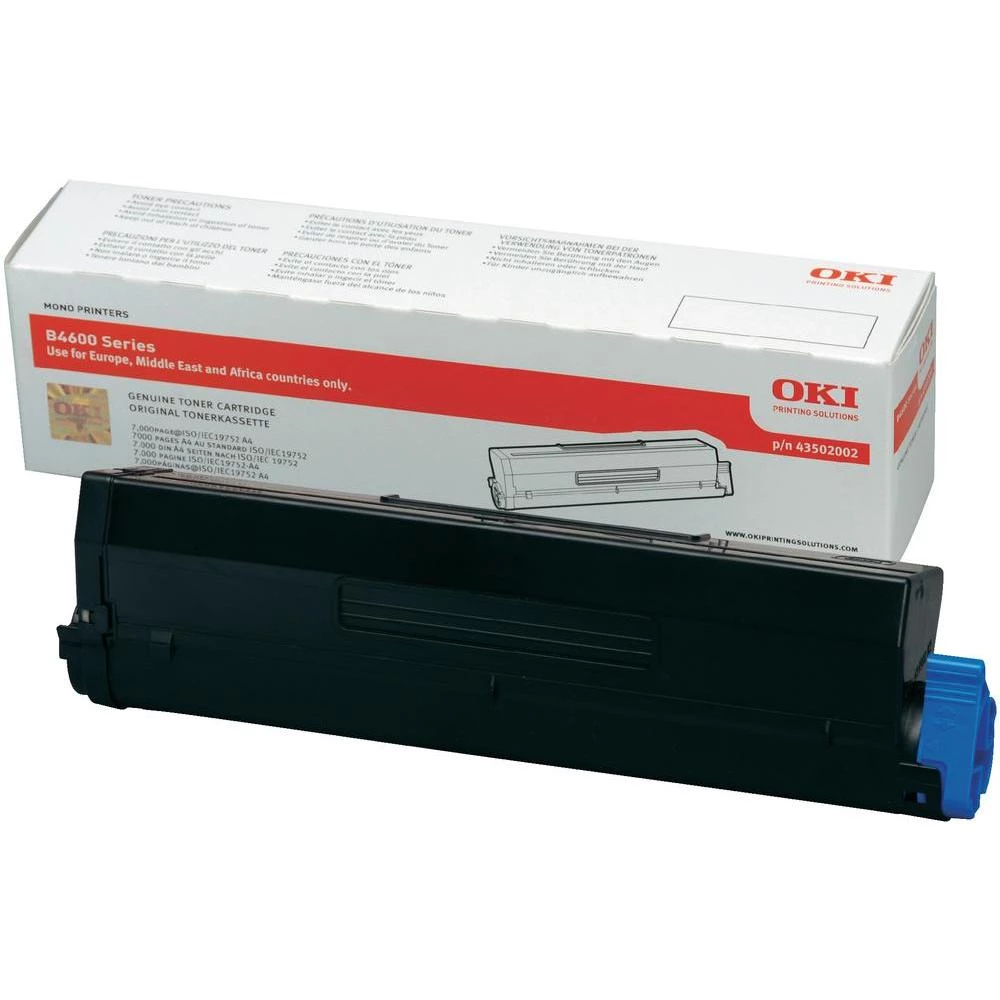 Originalni toner OKI 43502002 crna kapacitet stranica maks. 7000 stranica slika