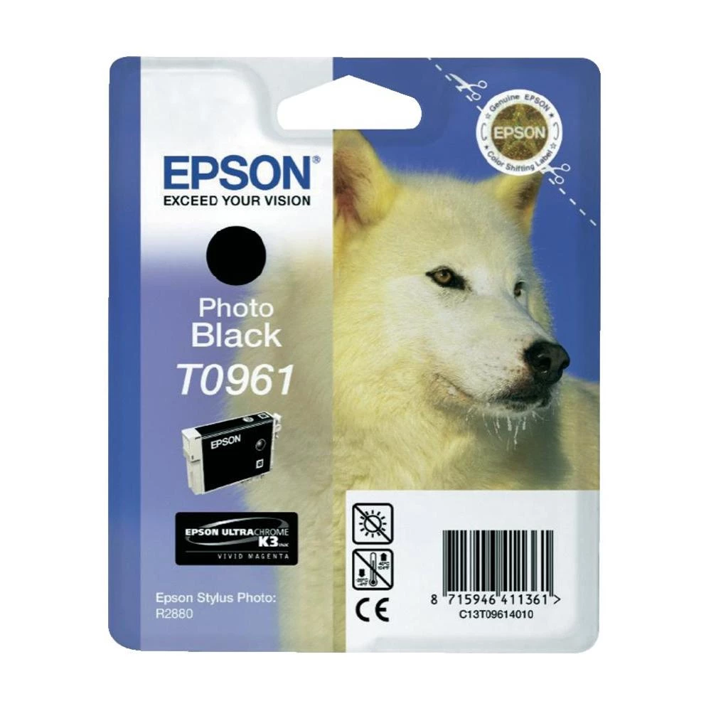Originalna patrona za printer T0961 Epson foto crna slika